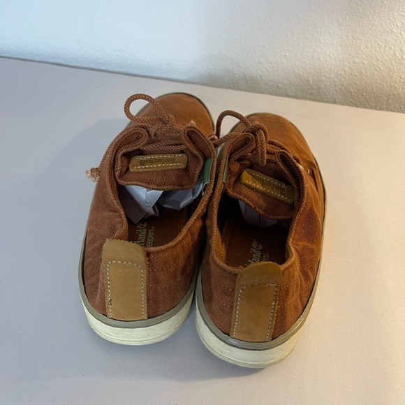 NWOT Timberland Orange Earthkeepers Shoes - Picture 6 of 9